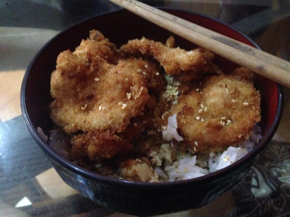 0923_メグカフェでかつ丼