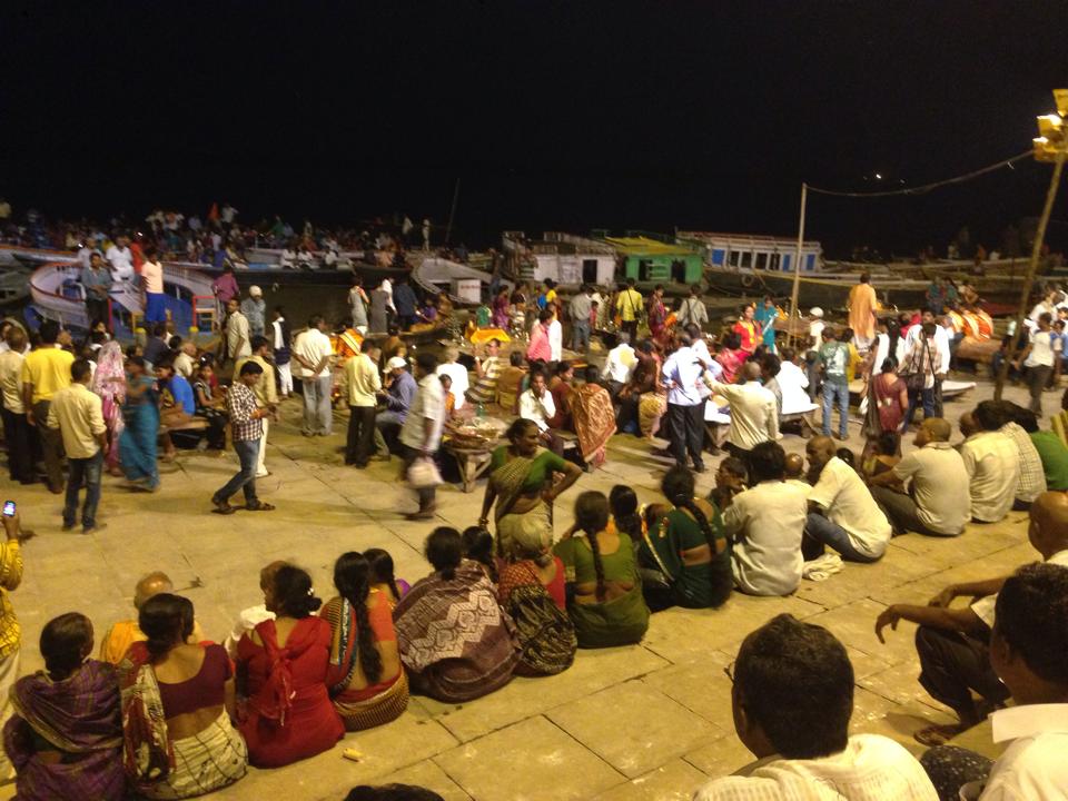 0924_プジャ2@ガンジス川